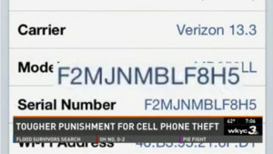 Senator Proposes Felony Charges for Cell Phone Tampering