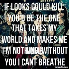 Ashley - Escape The Fate, if looks could kill you'd be the one that ...