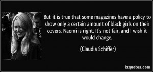 Claudia Schiffer's quote #2