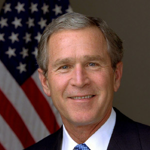 George W. Bush, the 43rd President of the United States