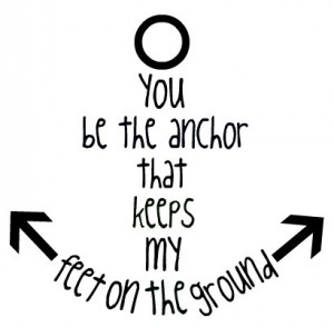 anchor, hipster, indie, quote, sea, vintage