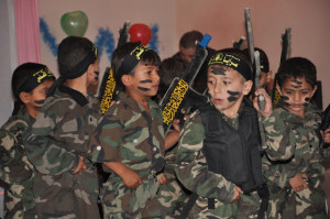... as Terrorists in Pro-Jihad Kindergarten Graduation Ceremony in Gaza