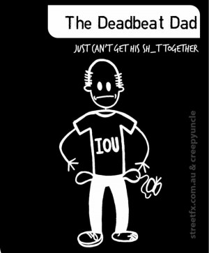 Details about MY CREEPY FAMILY - DEADBEAT DAD stickman sticker decal