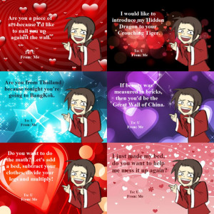 Valentine Cards by Ask-China-Hetalia