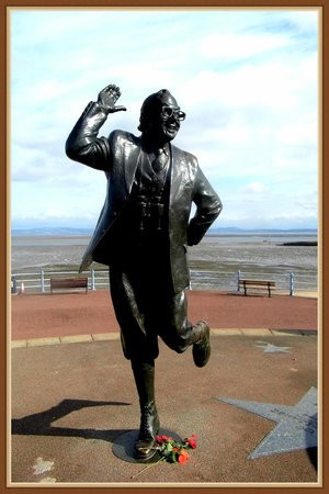 Great quote - Picture of Eric Morecambe Statue, Morecambe