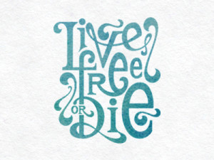 Dribbble - Live Free or Die by Jeff Jenkins