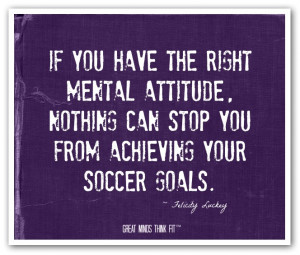... can stop you from achieving your soccer goals.