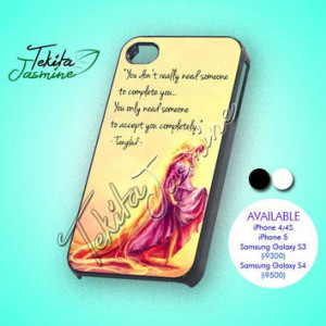 Disney Tangled Quote - iPhone 4/4s/5 Case - Samsung Galaxy S3/S4 Case ...