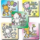 Easter-Silly-Sayings-15-LARGE-stickers-Basket-Goodies