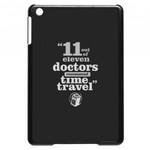 Doctor Who Travel Quotes iPad Mini Case