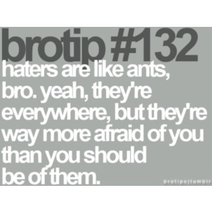 Dealing With Hater Quotes http://www.polyvore.com/hater_quotes_tumblr ...