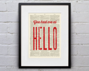 ... Jerry Maguire Personalized Print, Great gift for Valentine's Day