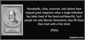 More Philo Quotes