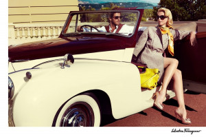 car, claudia schiffer, fashion, luxury, salvatore ferragamo, summer ...