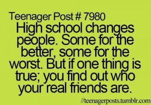Friendship #Quotes High school quote http://ift.tt/1fJZhu8