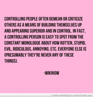 quotes- controlling people- facts -