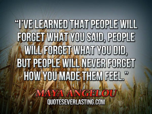 Maya Angelou Famous Quotes