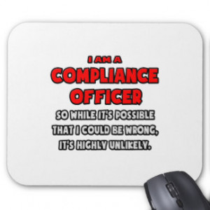 Compliance Gifts - Shirts, Posters, Art, & more Gift Ideas