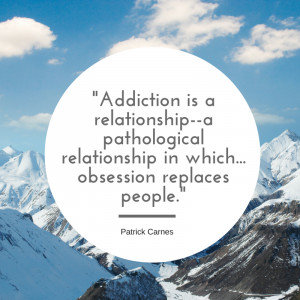 ... pathological relationship in which … obsession replaces people