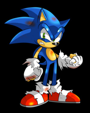 Scorched Sonic The Hedgehog