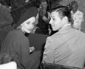 Clark Gable and Carole Lombard. 18 Sep 1937, Los Angeles, California ...