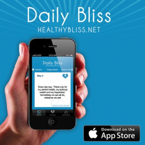... better health on a daily basis . With the DAILY BLISS app, you can