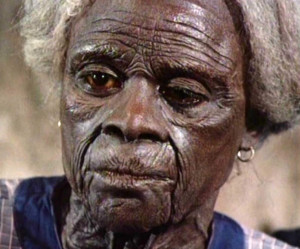 Cicely Tyson as 102 year old Jane Pittman