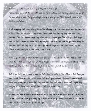 Tyler Perry/Medea quotes Wisdom from a Tree.