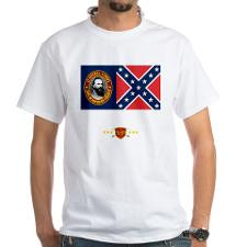Confederate Leadership (Longstree White T-Shirt for
