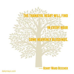 ... Quotes about Thankfulness that Will Make You Think (Quote Me Thursday