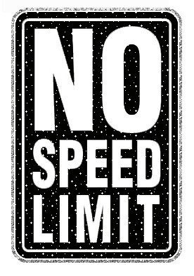 Speed Limit Sign Birthday