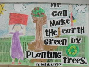 We Can Make The Earth Green By Planting Trees