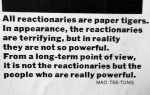 Mao Tse tung quote