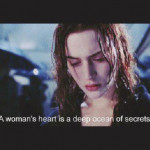 Titanic Movie Quote Rose Titanic Quote Deep Ocean of Secrets Life’s ...