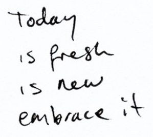 embrace today// #today #quote