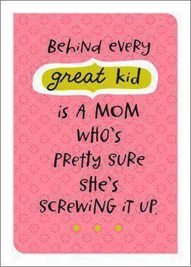 This whole mom thing can be so challenging, but remember, you were the ...