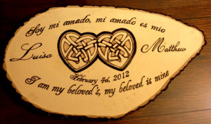 ... your custom wood burning piece: (941) 539-3863, ask for Jerry Sullivan