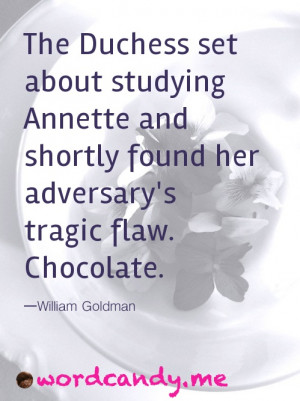 The Duchess set about studying Annette and shortly found her adversary ...