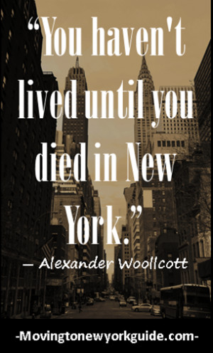 Famous Quotes About New York City