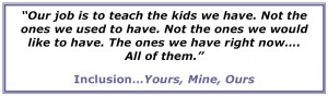 Inclusion Of Special Education Students Quotes