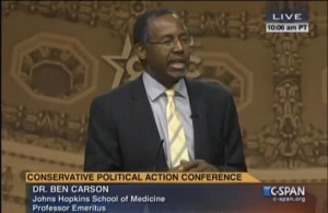 Ben Carson doubles down on gay marriage, Obamacare at CPAC