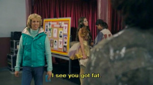 Chazz: I see you still look like a fifteen year old girl, but not hot!