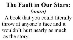 ... john green the fault in our stars sayings sadness story so true okay