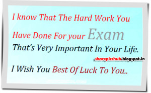 best of luck for exams greeting pic wishing good luck for exam pic