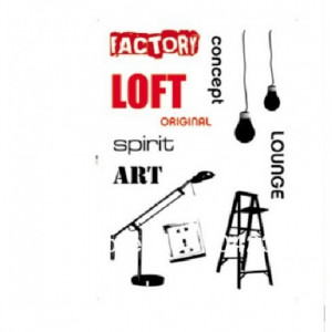 Loft Art Quote Decal