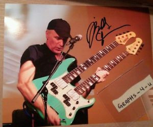 BILLY SHEEHAN SIGNED 8x10 MR BIG AUTOGRAPH COA WINERY DOGS A