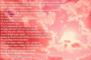 Designed by Cinderella In Love, He's Just Not That Into You, er steht ...