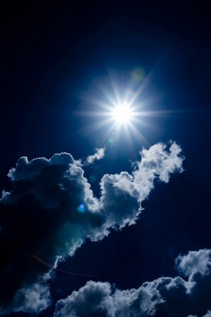Twinkling Sun/Dark Blue Sky by DepecheMe, Bitte