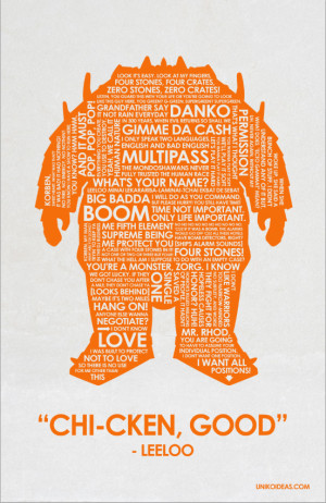 The Fifth Element Fifth Element Quote Poster