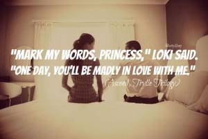 Loki quote - the-trylle-trilogy Photo